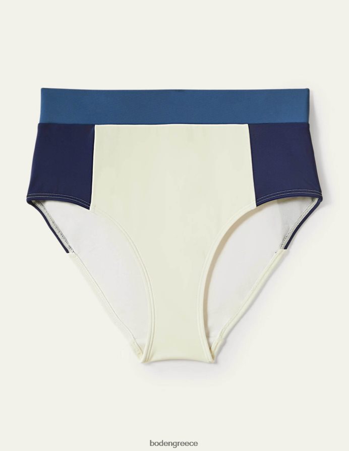 ιβουάρ χρωματολόγιο είδη ένδυσης ψηλόμεσο μπικίνι Boden γυναίκες 464PH82023