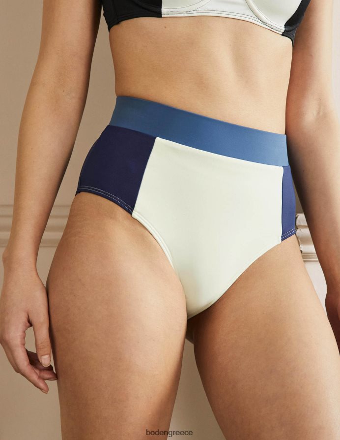 ιβουάρ χρωματολόγιο είδη ένδυσης ψηλόμεσο μπικίνι Boden γυναίκες 464PH82023