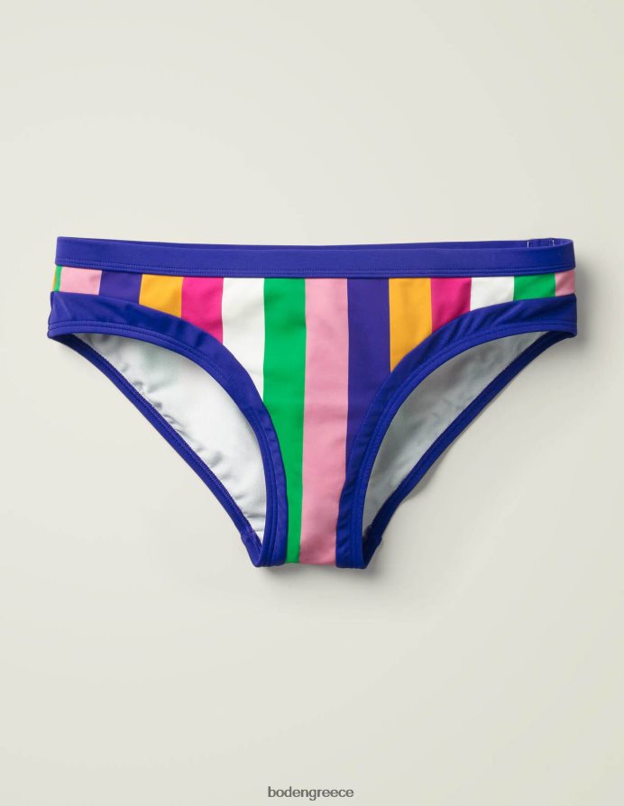 κίτρινη & ροζ φορμάικα ρίγα είδη ένδυσης παντελόνι μπικίνι σαντορινιού Boden γυναίκες 464PH82052