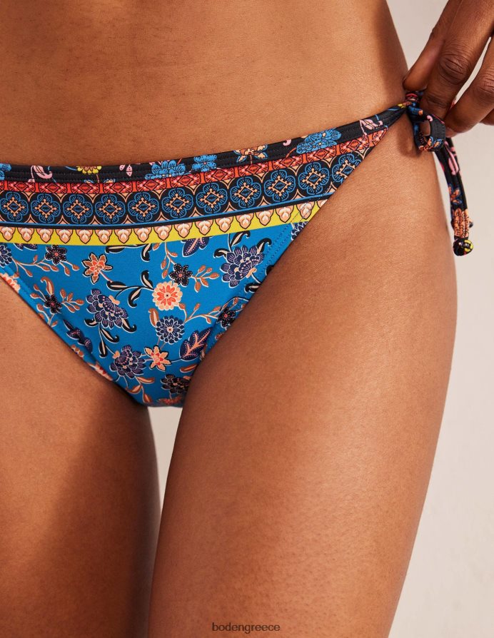 μπλε μπλέ & πέταλο λωτού είδη ένδυσης κορδόνι παντελόνι μπικίνι Boden γυναίκες 464PH82092