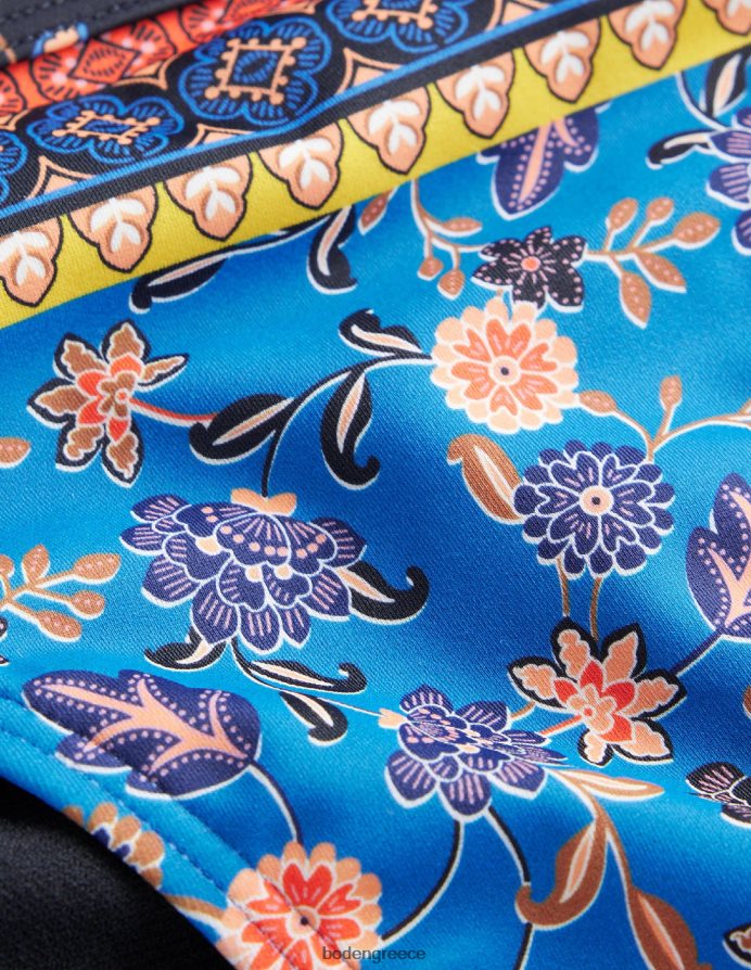 μπλε μπλέ & πέταλο λωτού είδη ένδυσης κορδόνι παντελόνι μπικίνι Boden γυναίκες 464PH82092