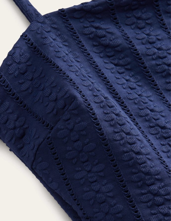 ναυτική υφή είδη ένδυσης μαγιό με στενό λουράκι Boden γυναίκες 464PH82144