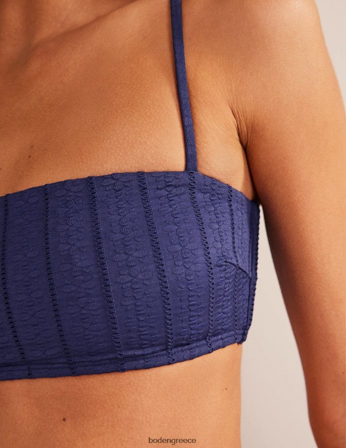 ναυτική υφή είδη ένδυσης κοκαλιάρικο τοπ μπικίνι με λουράκι Boden γυναίκες 464PH82179