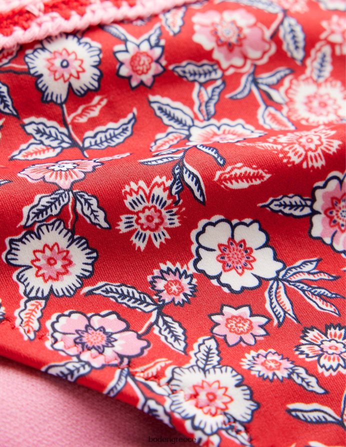 άνθιση αλεξανδρινού και πανσές είδη ένδυσης πυθμένα μπικίνι με βελονάκι Boden γυναίκες 464PH82500