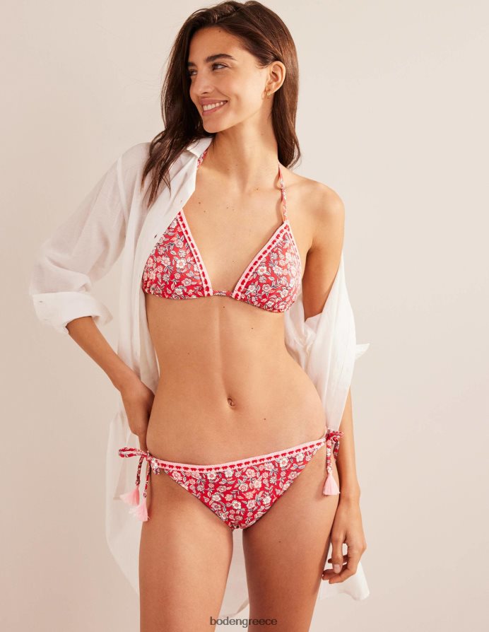 άνθιση αλεξανδρινού και πανσές είδη ένδυσης μπικίνι τρίγωνο βελονάκι Boden γυναίκες 464PH82570