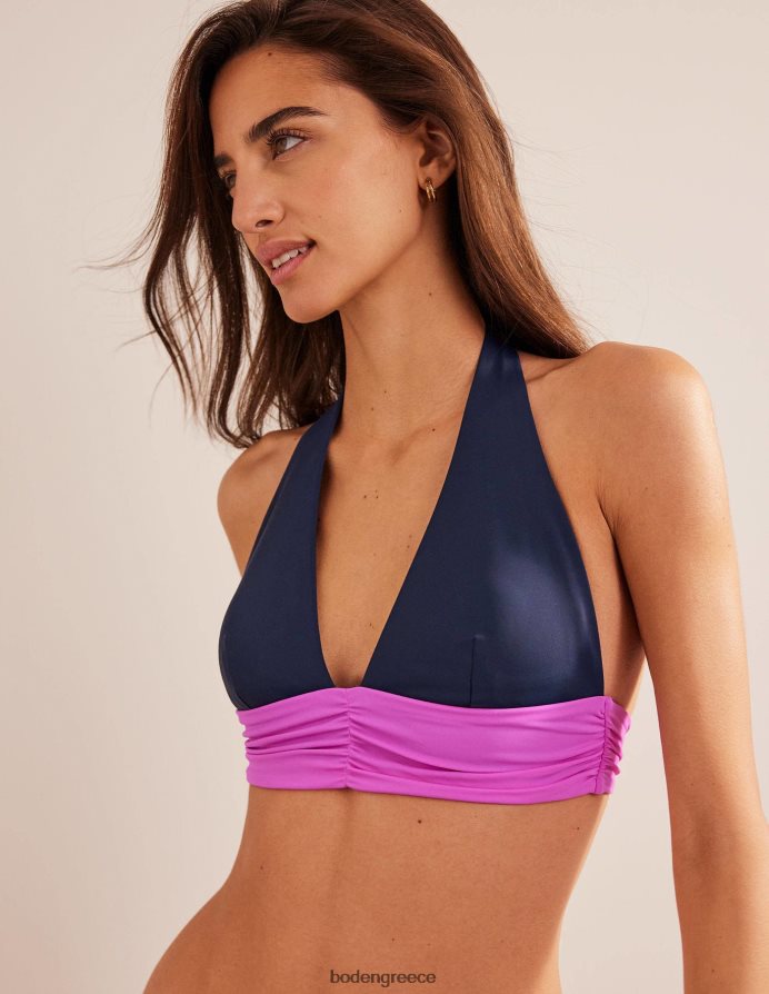 μεσάνυχτα και ροζ χρώμα είδη ένδυσης Μπικίνι με λεπτομέρεια φιόγκο Boden γυναίκες 464PH82580