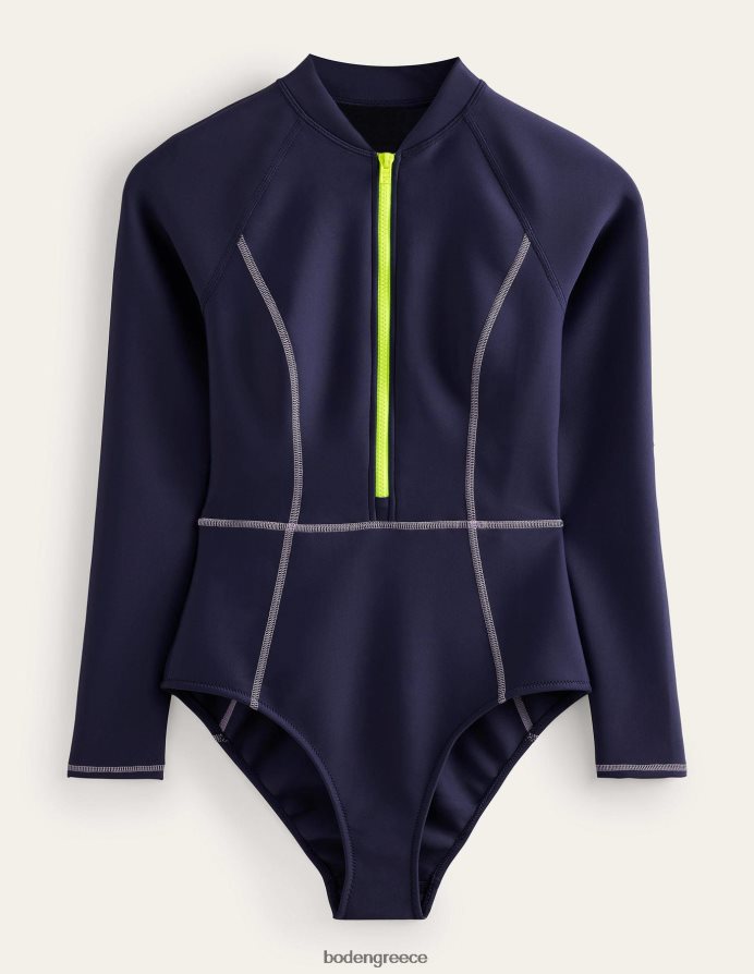 ΠΟΛΕΜΙΚΟ ΝΑΥΤΙΚΟ είδη ένδυσης μαγιό νεοπρέν μακρυμάνικο Boden γυναίκες 464PH82581