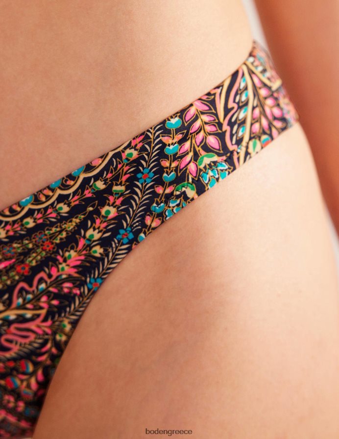 ελαφρύ ναυτικό & παλάτι είδη ένδυσης παντελόνι μπικίνι με κυρτό επάνω μέρος Boden γυναίκες 464PH8259