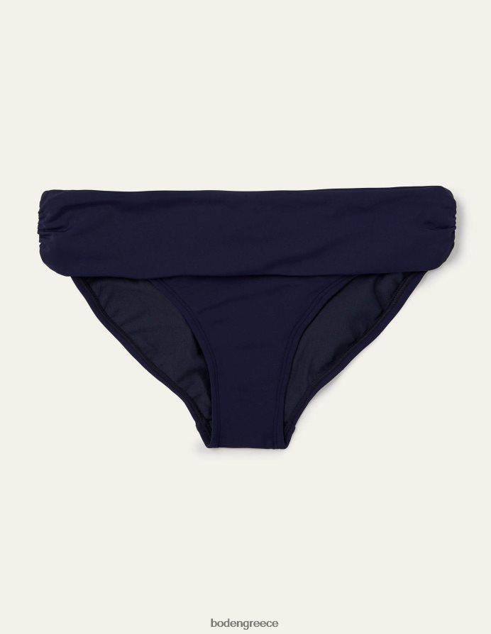 γαλλικό ναυτικό είδη ένδυσης κλασικό πτυσσόμενο πάτο μπικίνι Boden γυναίκες 464PH8269