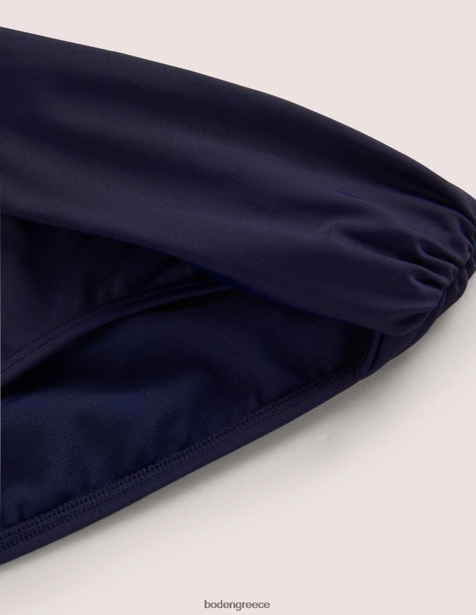 γαλλικό ναυτικό είδη ένδυσης κλασικό πτυσσόμενο πάτο μπικίνι Boden γυναίκες 464PH8269