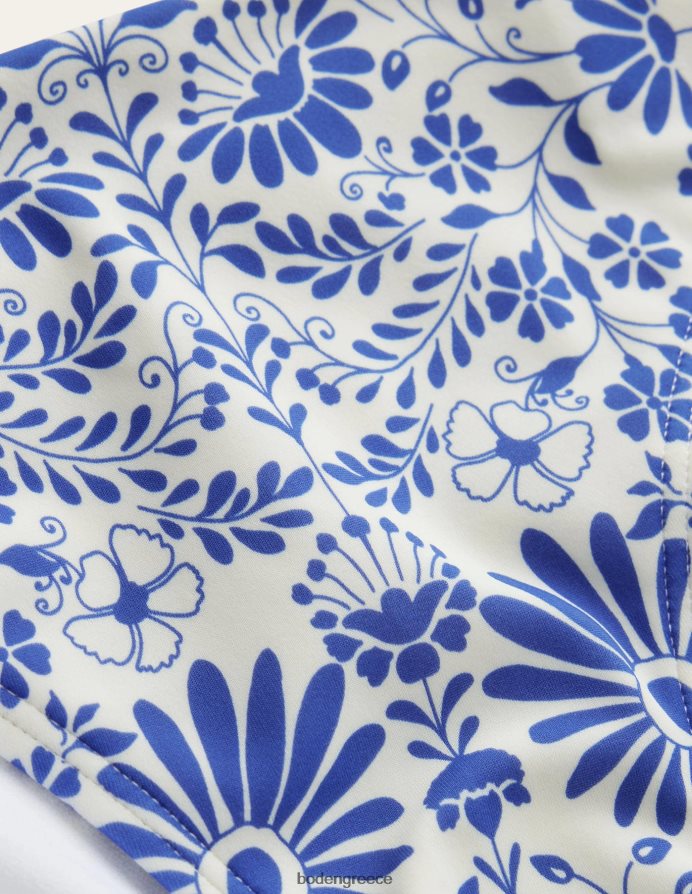 γαρδένια από ελεφαντόδοντο και μπλε της λίμνης είδη ένδυσης παντελόνι μπικίνι Boden γυναίκες 464PH8291