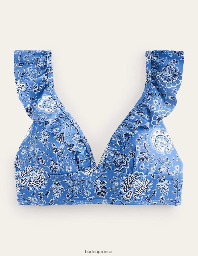 άλσος γαλάζιων και γαρδένιας είδη ένδυσης Παλέρμο βολάν μπικίνι Boden γυναίκες 464PH8304