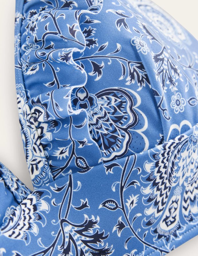 άλσος γαλάζιων και γαρδένιας είδη ένδυσης Παλέρμο βολάν μπικίνι Boden γυναίκες 464PH8304