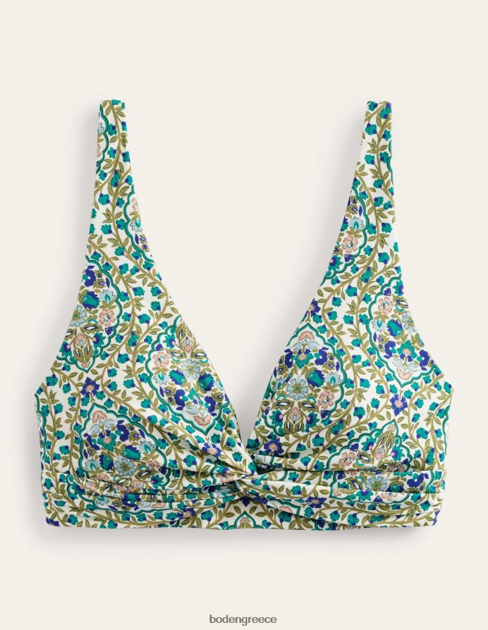 ποτάμι καλαμιών & αμπέλι βεράντα είδη ένδυσης στριφτό κλασικό μπικίνι Boden γυναίκες 464PH8312