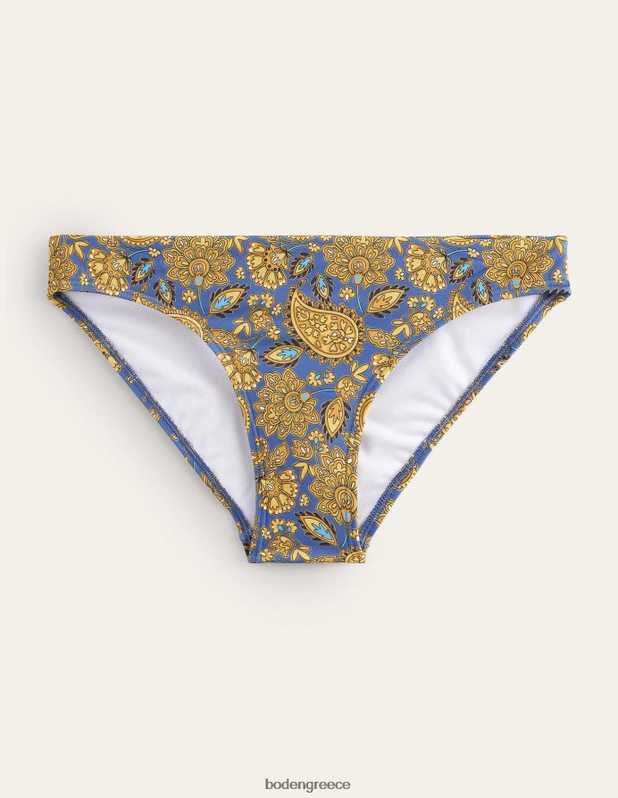 Harvest Gold & Paisley βεράντα είδη ένδυσης κλασικό παντελόνι μπικίνι Boden γυναίκες 464PH82085