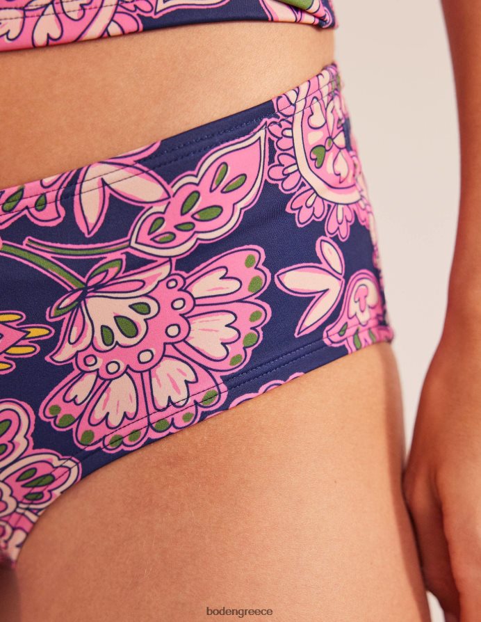 Navy & Paisley βεράντα είδη ένδυσης κλασικό σορτς μπικίνι Boden γυναίκες 464PH82540