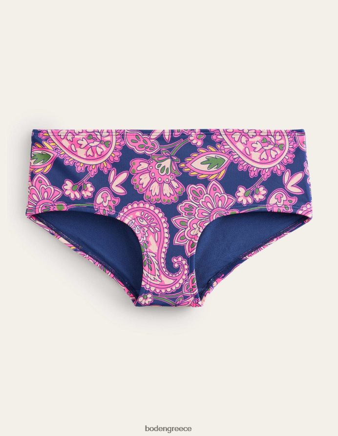 Navy & Paisley βεράντα είδη ένδυσης κλασικό σορτς μπικίνι Boden γυναίκες 464PH82540