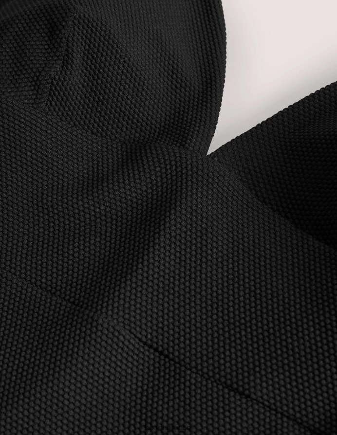 μαύρη υφή είδη ένδυσης μαγιό arezzo με λαιμόκοψη Boden γυναίκες 464PH8228