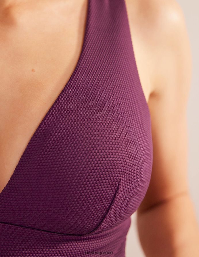 κηρήθρα chockeberry είδη ένδυσης Τοπ μπικίνι με λαιμόκοψη porto Boden γυναίκες 464PH8246