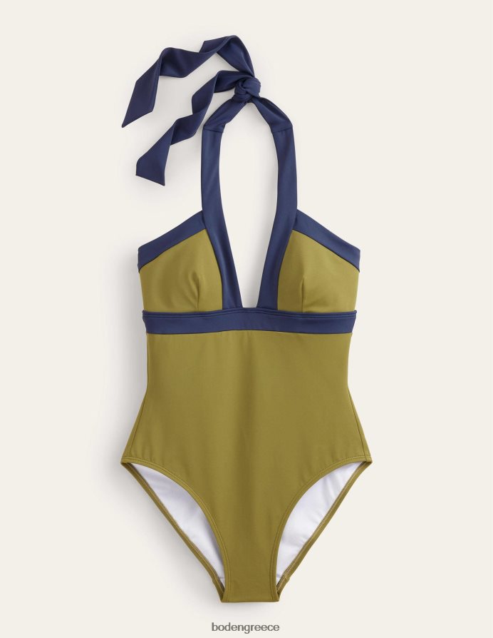 colourblock καλαμιών ποταμού είδη ένδυσης μαγιό ithaca halter Boden γυναίκες 464PH81986