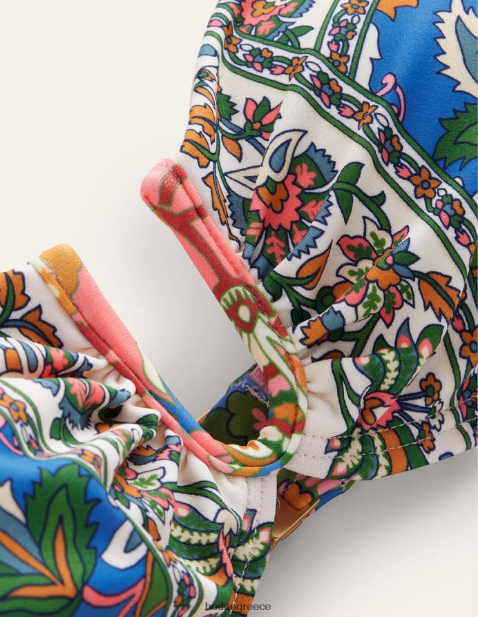 αμπέλου delft & paisley είδη ένδυσης Τοπ μπικίνι με καπίστρι u-bar Boden γυναίκες 464PH82068