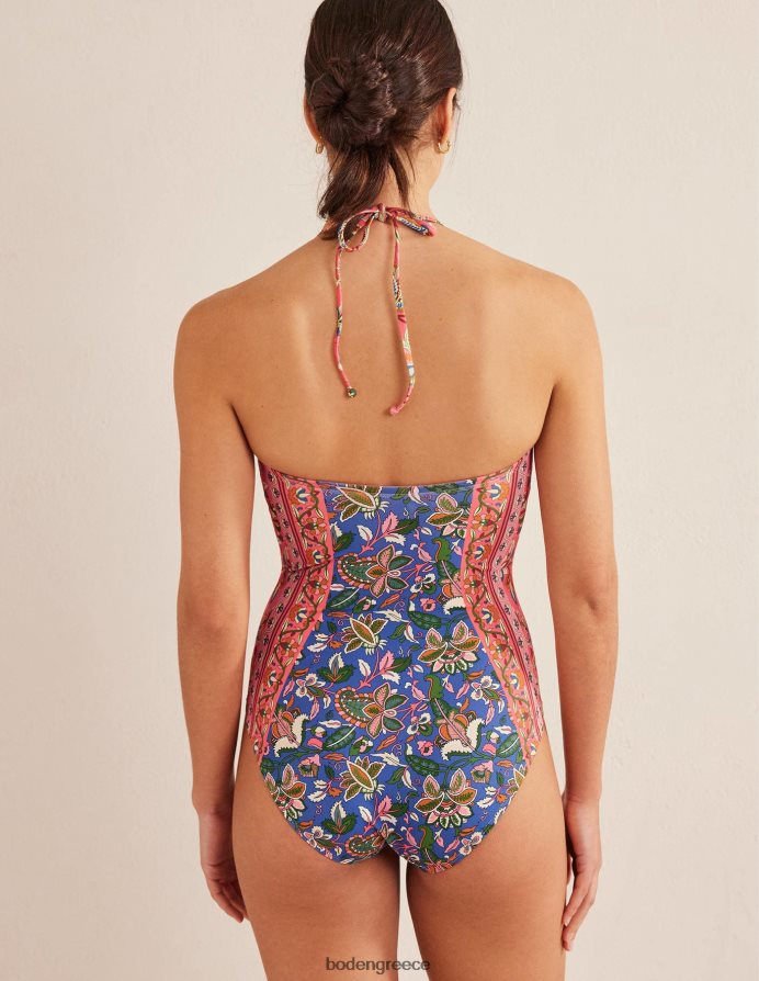 αμπέλου delft & paisley είδη ένδυσης μαγιό u-bar halterneck Boden γυναίκες 464PH81005