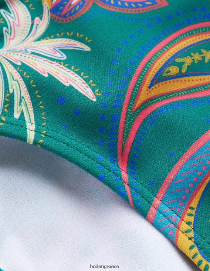 emerald & paradise paisley είδη ένδυσης κλασικό παντελόνι μπικίνι Boden γυναίκες 464PH82212