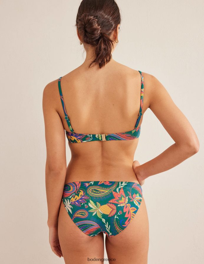 emerald & paradise paisley είδη ένδυσης Κάπρι μπικίνι σε μέγεθος cup Boden γυναίκες 464PH81271