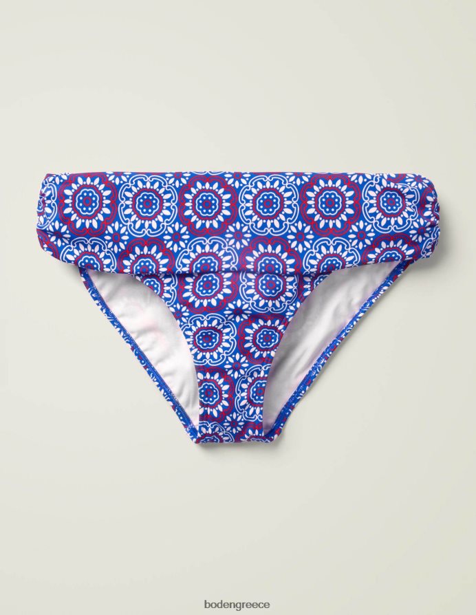 ναυτικό & ηλιόλουστο πλακάκι είδη ένδυσης eze διπλώνουμε πάνω από το κάτω μέρος Boden γυναίκες 464PH82048