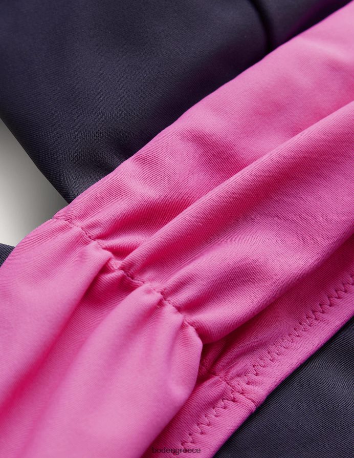 μεσάνυχτα και ροζ χρώμα είδη ένδυσης μαγιό φιόγκο halter Boden γυναίκες 464PH81259