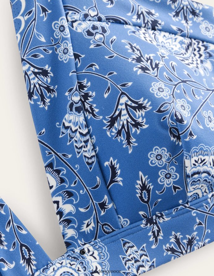 άλσος γαλάζιων και γαρδένιας είδη ένδυσης τοπ μπικίνι halter ithaca Boden γυναίκες 464PH8301