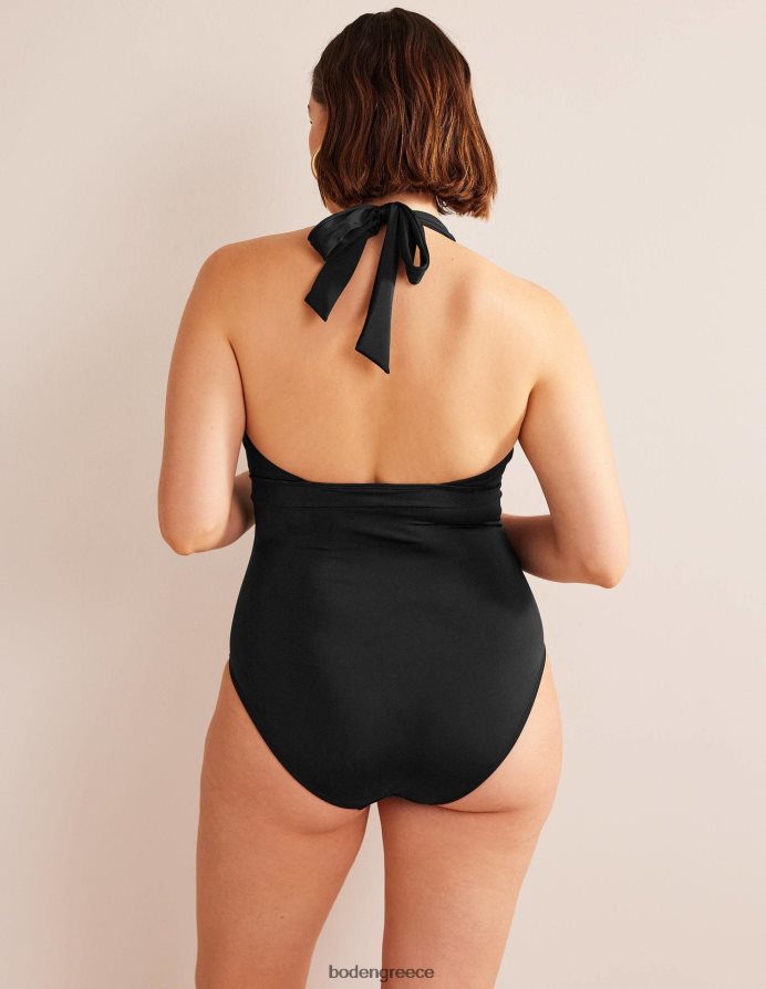 μαύρος είδη ένδυσης μαγιό ithaca halter Boden γυναίκες 464PH8233