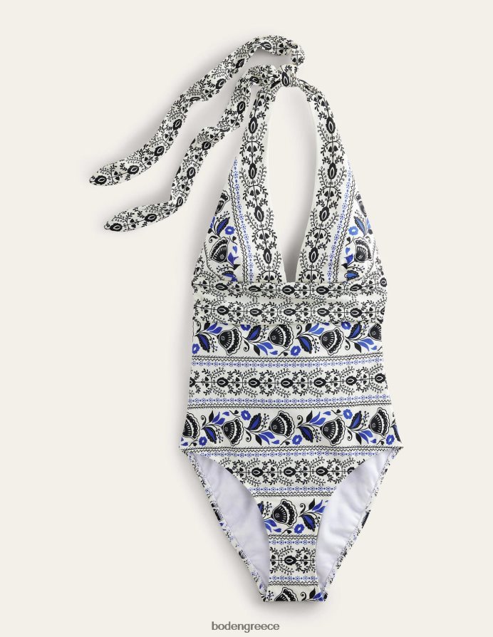 ελεφαντόδοντο & milos άνθιση είδη ένδυσης μαγιό φιόγκο halter Boden γυναίκες 464PH81641