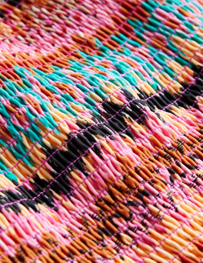 multi ikat είδη ένδυσης smocked bandeau μαγιό Boden γυναίκες 464PH82483