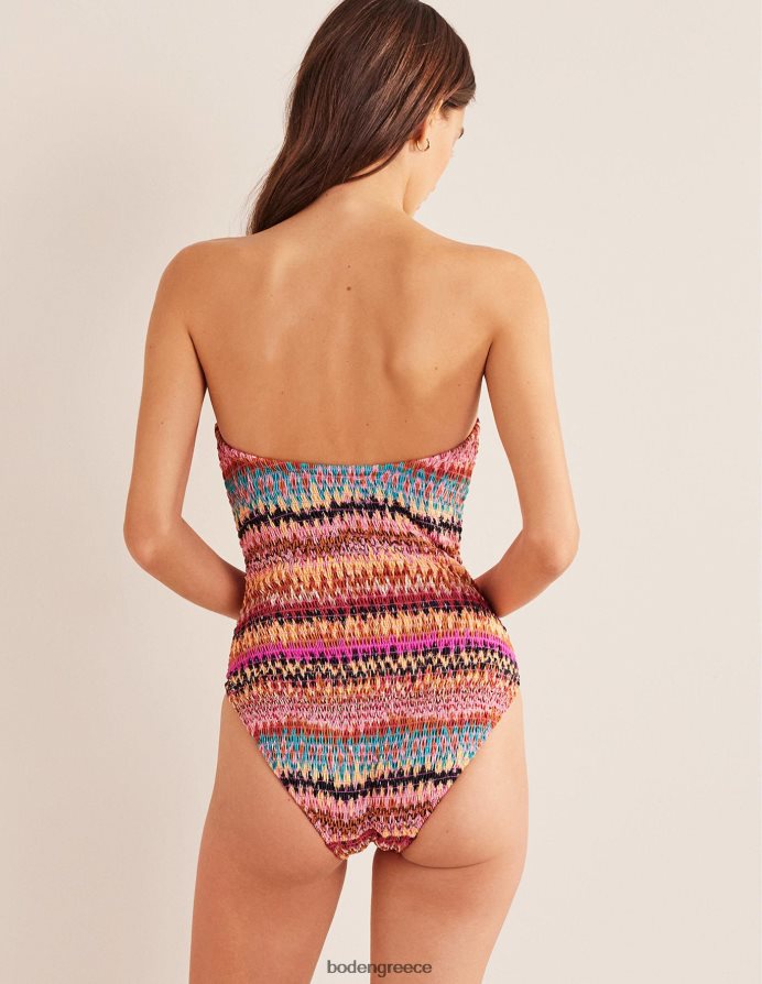 multi ikat είδη ένδυσης smocked bandeau μαγιό Boden γυναίκες 464PH82483