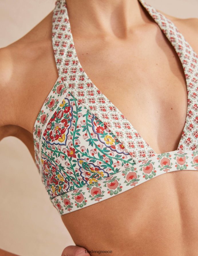 multi & vine βεράντα είδη ένδυσης τοπ μπικίνι halter ithaca Boden γυναίκες 464PH8997