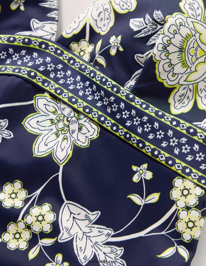 navy & chintz bloom είδη ένδυσης μαγιό arezzo με λαιμόκοψη Boden γυναίκες 464PH82269