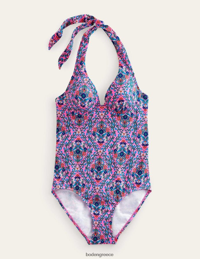 φεστιβάλ pink & floral vine είδη ένδυσης ενισχυτή underwired μαγιό Boden γυναίκες 464PH8230