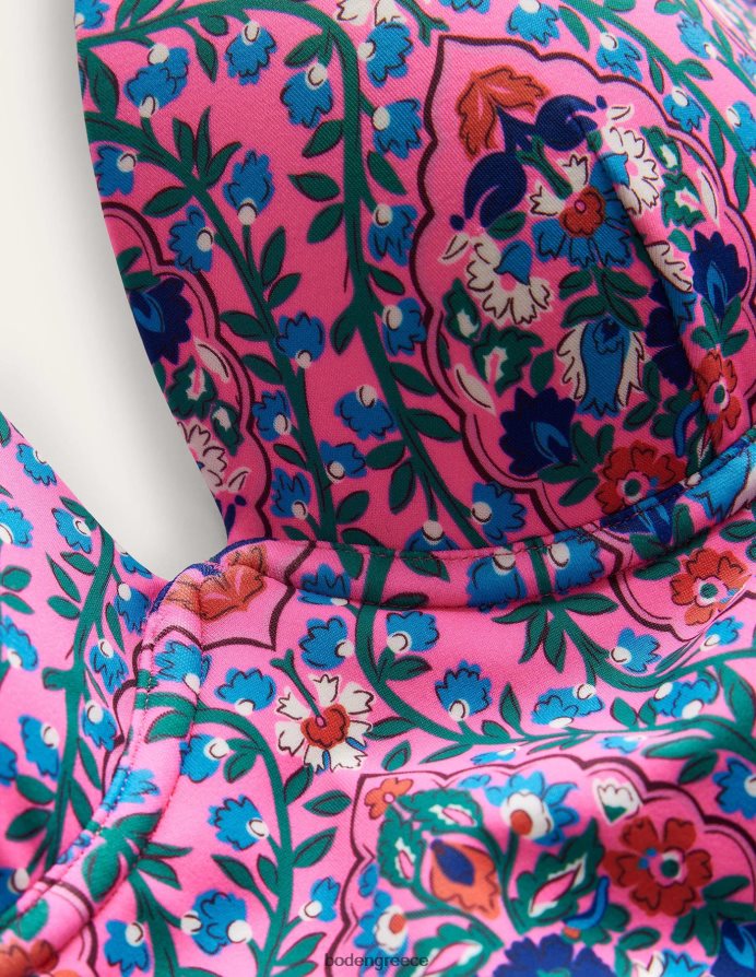 φεστιβάλ pink & floral vine είδη ένδυσης ενισχυτή underwired μαγιό Boden γυναίκες 464PH8230