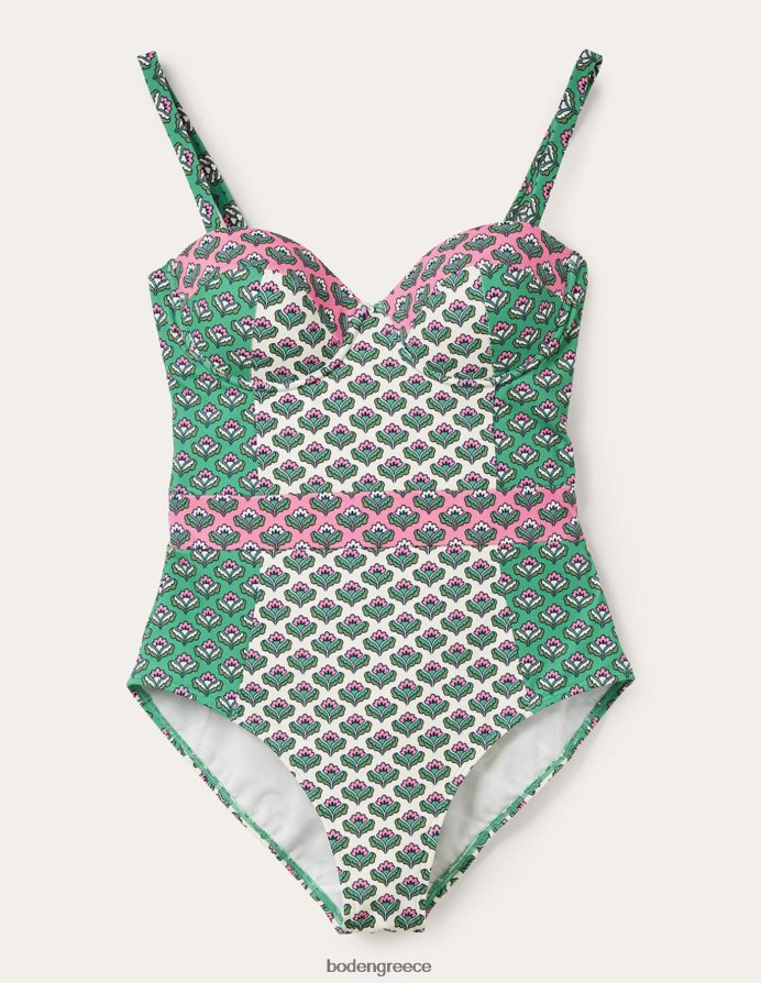 ελεφαντόδοντο & ανατολίτικο μπουμπούκι είδη ένδυσης μαγιό portofino σε μέγεθος κούπας Boden γυναίκες 464PH82083