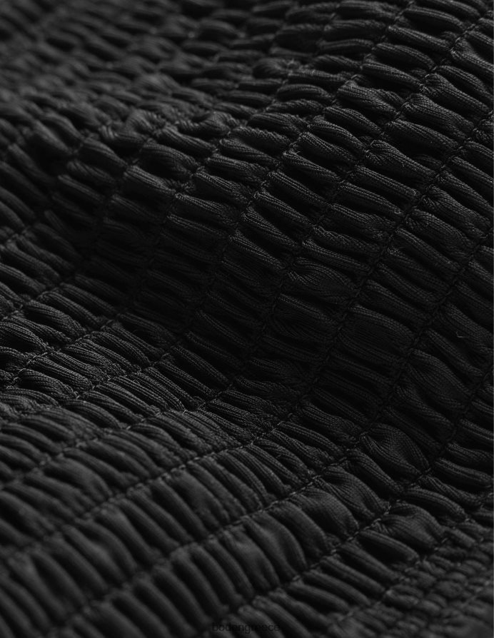 μαύρος είδη ένδυσης smocked bandeau μπικίνι τοπ Boden γυναίκες 464PH82140