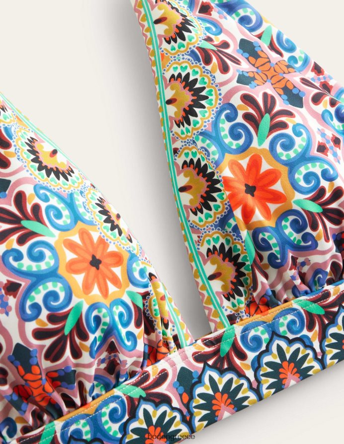 πλακάκι πολλαπλών & ταπισερί είδη ένδυσης top μπικίνι merano με βαθύ λαιμόκοψη Boden γυναίκες 464PH81310