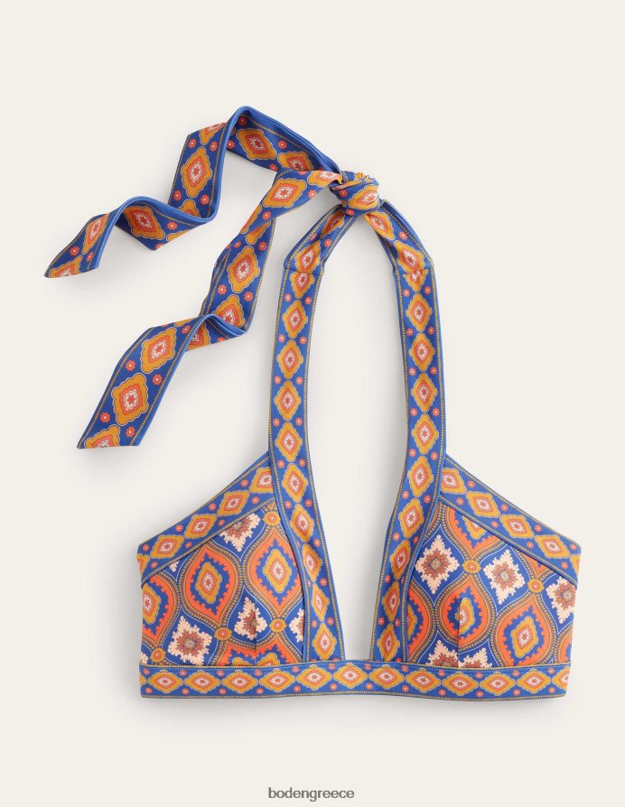 vermillion & εξωτικό διαμάντι είδη ένδυσης τοπ μπικίνι halter ithaca Boden γυναίκες 464PH81374