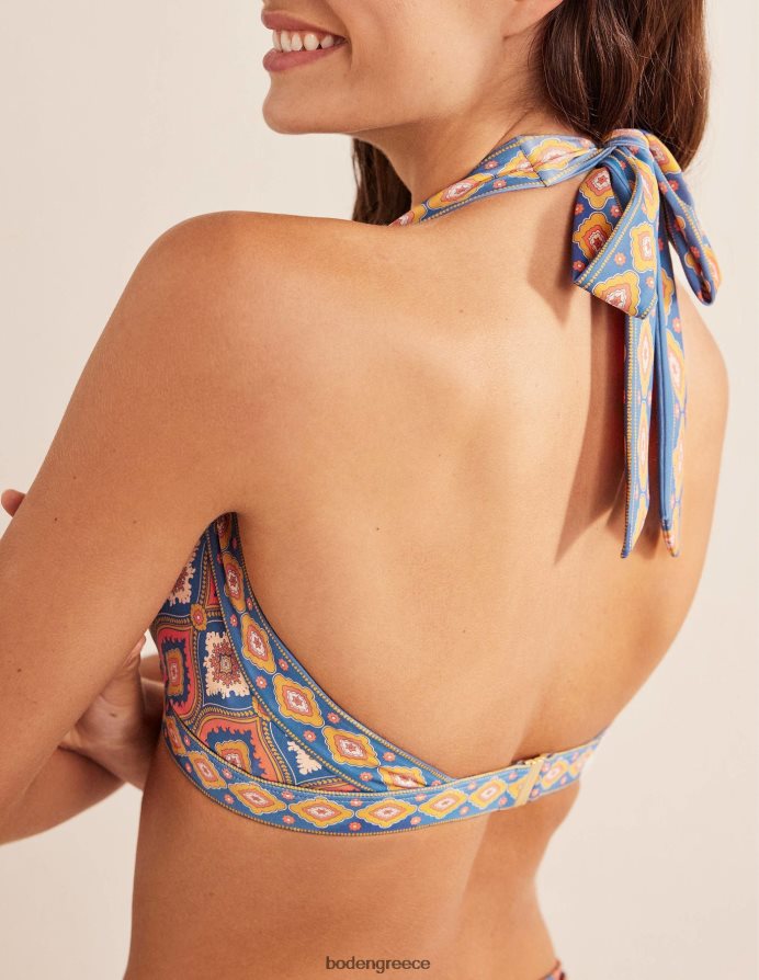 vermillion & εξωτικό διαμάντι είδη ένδυσης τοπ μπικίνι halter ithaca Boden γυναίκες 464PH81374