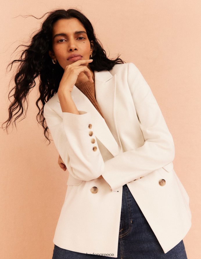 ελεφαντόδοντο είδη ένδυσης Μπλέιζερ με διπλό στήθος Boden γυναίκες 464PH81465