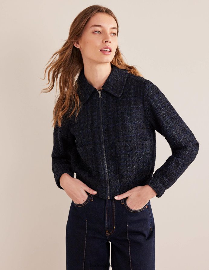 ΠΟΛΕΜΙΚΟ ΝΑΥΤΙΚΟ είδη ένδυσης σακάκι με φερμουάρ Boden γυναίκες 464PH81584