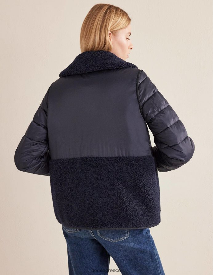 ΠΟΛΕΜΙΚΟ ΝΑΥΤΙΚΟ είδη ένδυσης καπιτονέ μπουφάν μποργκ Boden γυναίκες 464PH81601