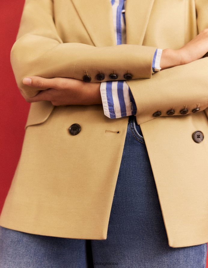 πράσινο σχιστόλιθο είδη ένδυσης Μπλέιζερ με διπλό στήθος Boden γυναίκες 464PH81622