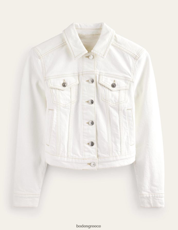 εκρού είδη ένδυσης άκαμπτο τζιν μπουφάν Boden γυναίκες 464PH8668