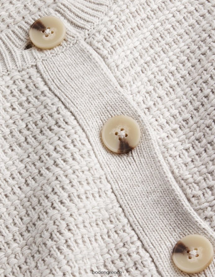 ασημί μελανζέ είδη ένδυσης ανάγλυφο πλεκτό bomber jacket Boden γυναίκες 464PH81545